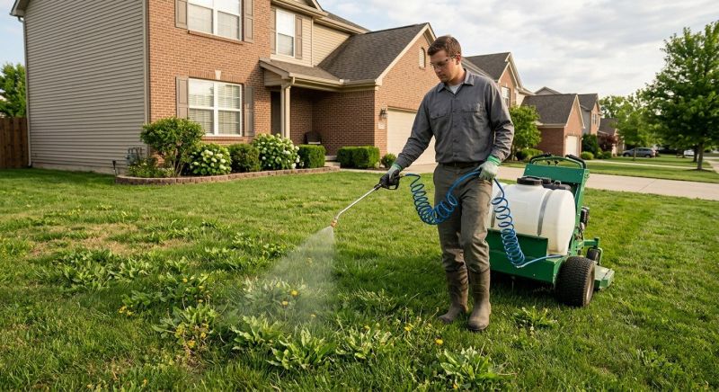 Lawn Herbicide Treatment in Rockwall, TX